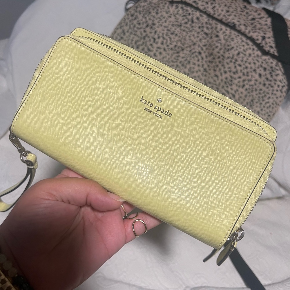 Kate Spade Yellow Wallet
